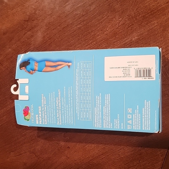 (J25) FRUIT OF THE LOOM size 7 - Picture 3 of 3